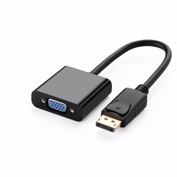 Cáp chuyển đổi Display Port to VGA (Đen/Trắng)