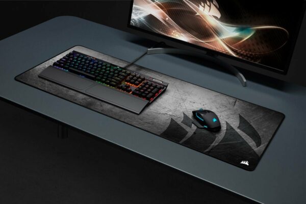 Lót Chuột Corsair 40*90 cm Dày 4 Ly- Chính Hãng, Bàn Di Chuột Siêu Lớn Cho Game Thủ - Ảnh 3