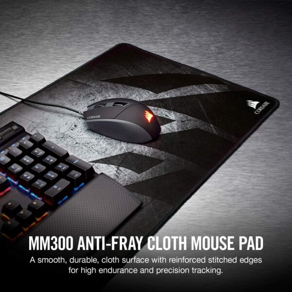 Lót Chuột Corsair 40*90 cm Dày 4 Ly- Chính Hãng, Bàn Di Chuột Siêu Lớn Cho Game Thủ - Ảnh 2